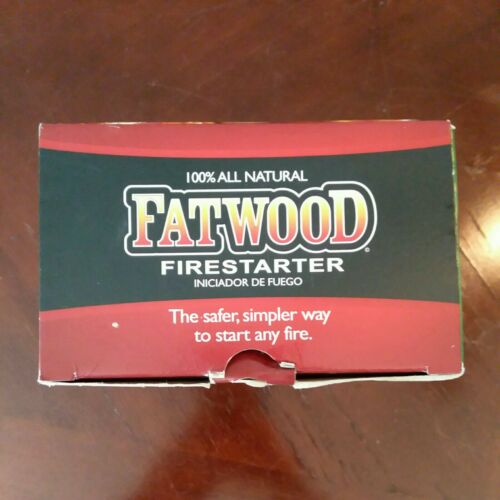 The Original FATWOOD Firestarter Pine Wood Sticks - Fresh Stock Dated December 2025