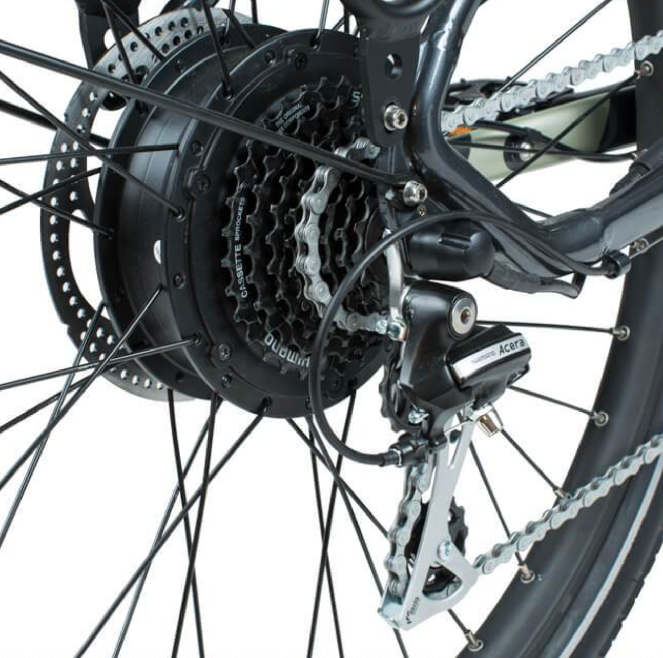 Ebike w/ Speedometer, Pedal Assist & Throttle, 28 MPH Top Speed - Fresh Stock Dated December 2025