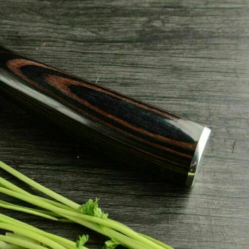 7'' Stainless Kitchen Knife Cleaver Steel Japanese Damascus Style Chef's Knife - Fresh Stock Dated January 2026