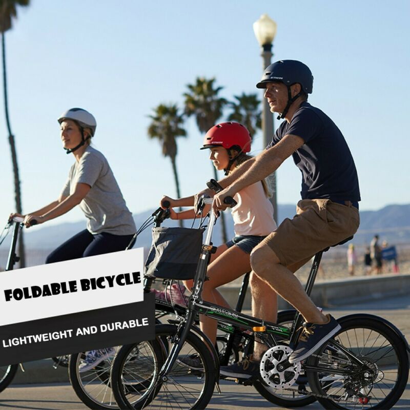 Leisure 20in 7 Speed ​​City Folding Mini Compact Bikes Bicycle Urban Commuters - Fresh Stock Dated December 2025