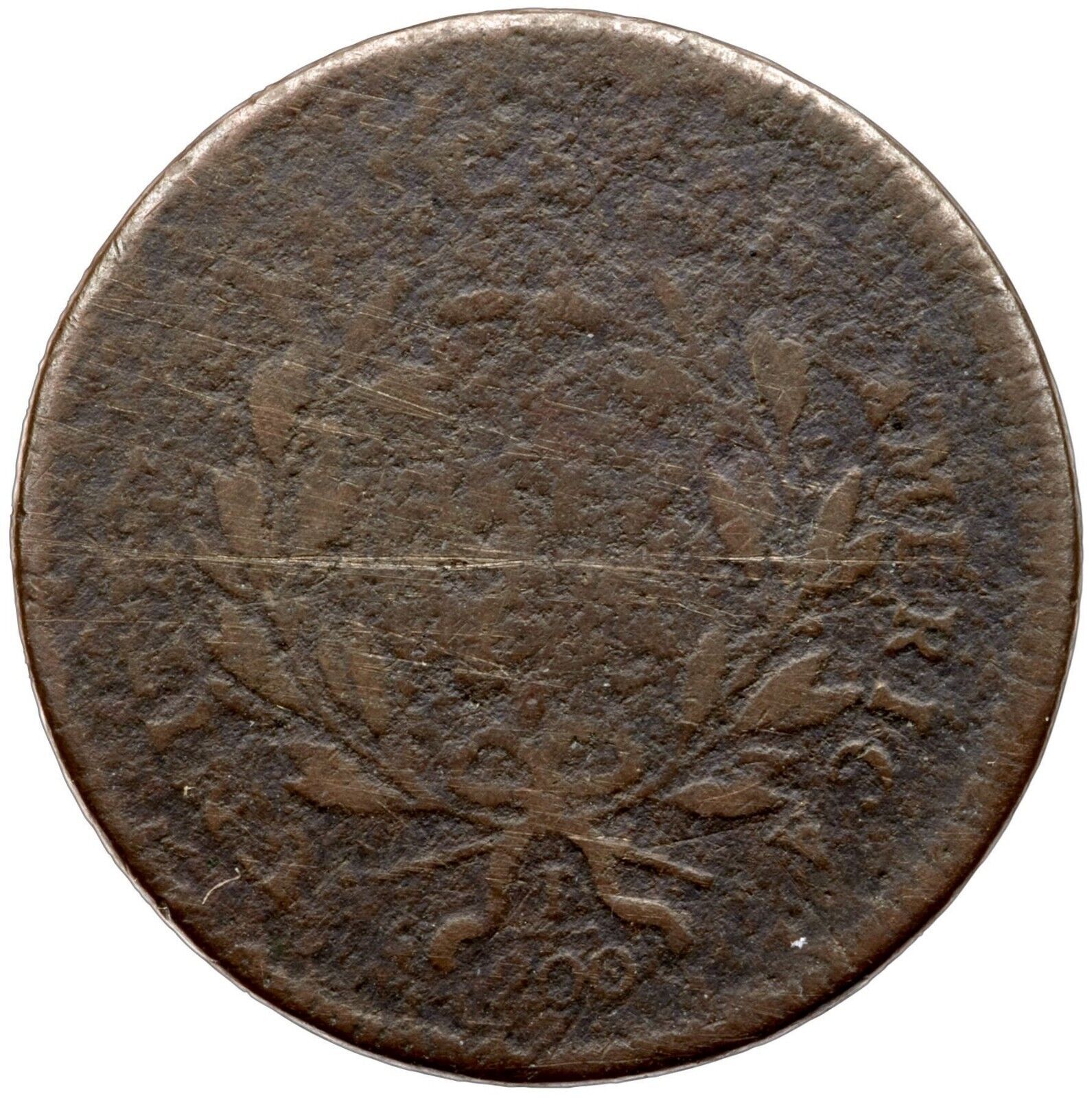 1795 C-6b R-5+ No Pole Liberty Cap Half Cent Coin 1/2c - Fresh Stock Dated December 2025