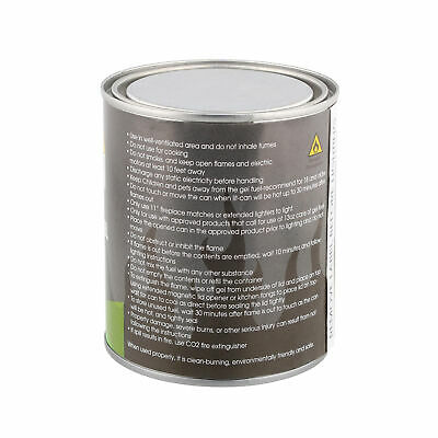 7Penn Gel Fireplace Fuel Cans, 13oz - 12Pk Fire Pit Gel Fuel Cans for Fireplace - Fresh Stock Dated December 2025