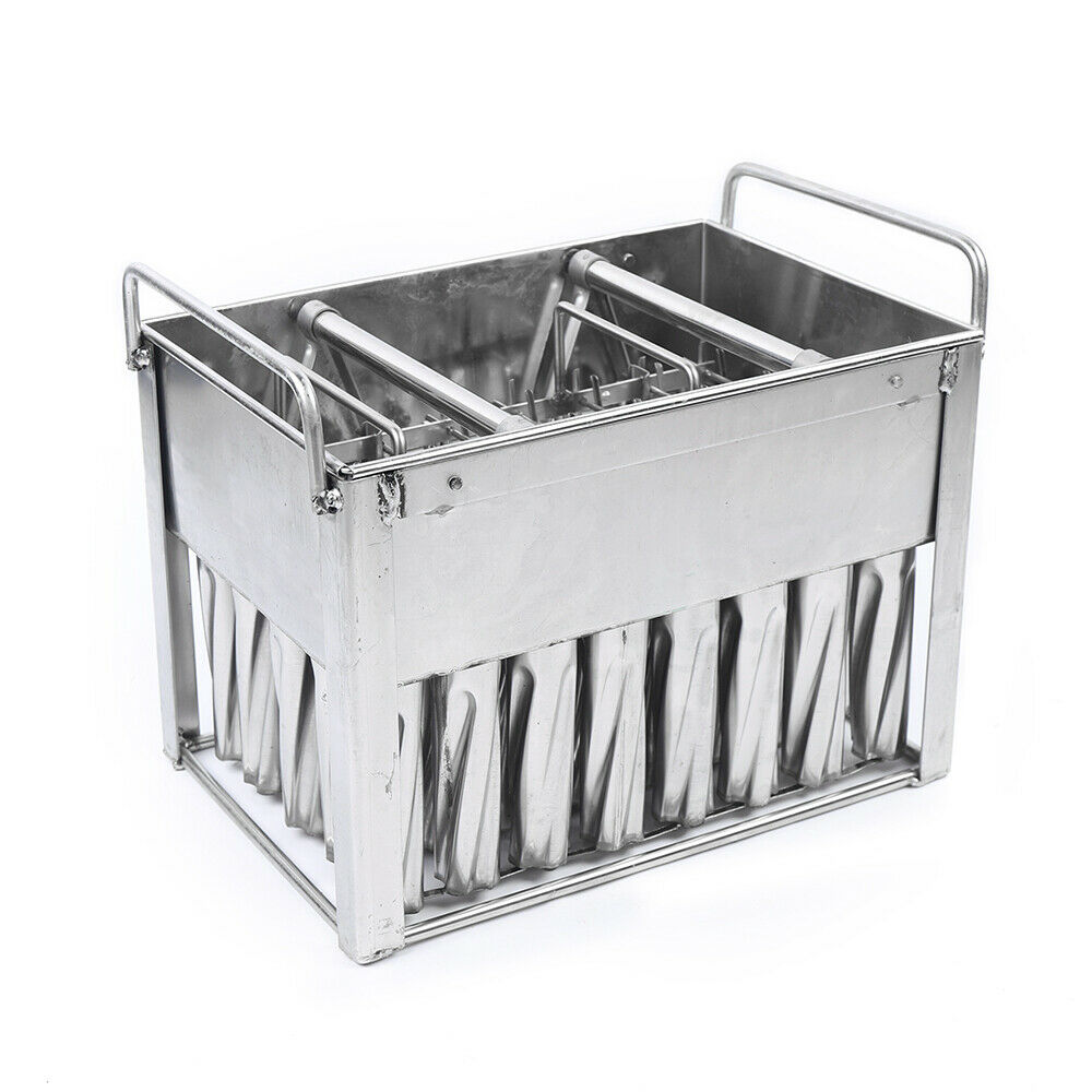 Commercial 40pcs Stainless Steel Ice Cream Stick Mold Ice Popsicle Molds Home - Fresh Stock Dated February 2026