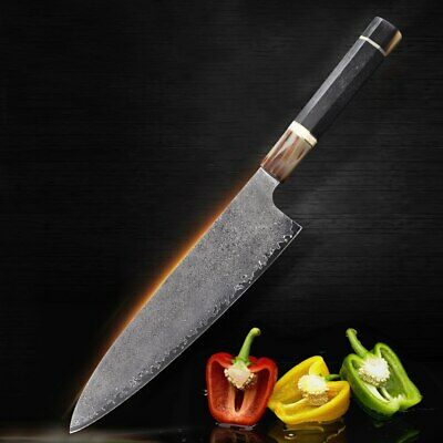 New Chef knife 8 inch 67Layers Damascus Steel Kitchen Knives High carbon steel - Fresh Stock Dated January 2026