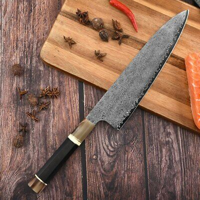 New Chef knife 8 inch 67Layers Damascus Steel Kitchen Knives High carbon steel - Fresh Stock Dated January 2026