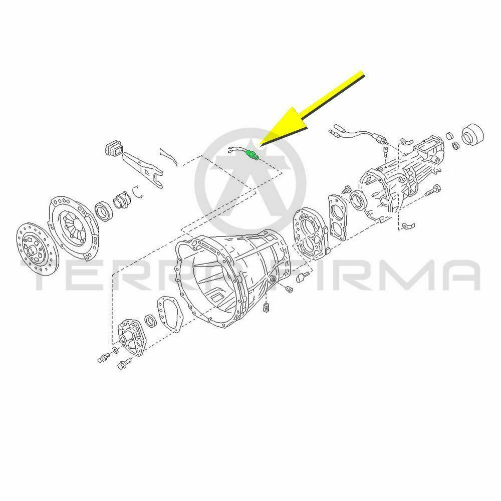 Nissan Skyline R32 R33 GTR GTS4 Reverse Switch Assembly 32005-21U1B - Fresh Stock Dated December 2025