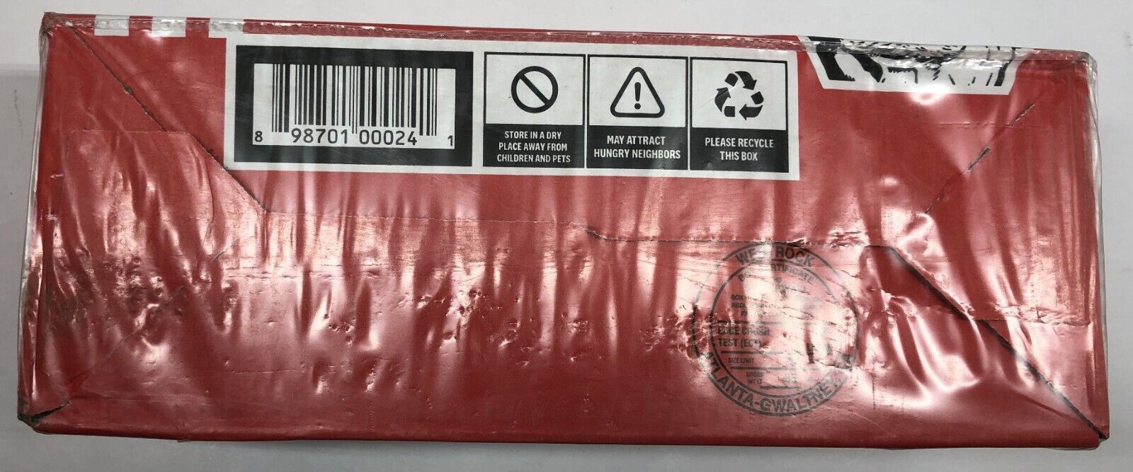 KFC Firelog Fried Chicken Scented 11 Herbs & Spices 2021 Edition New Enviro-Log - Fresh Stock Dated January 2026