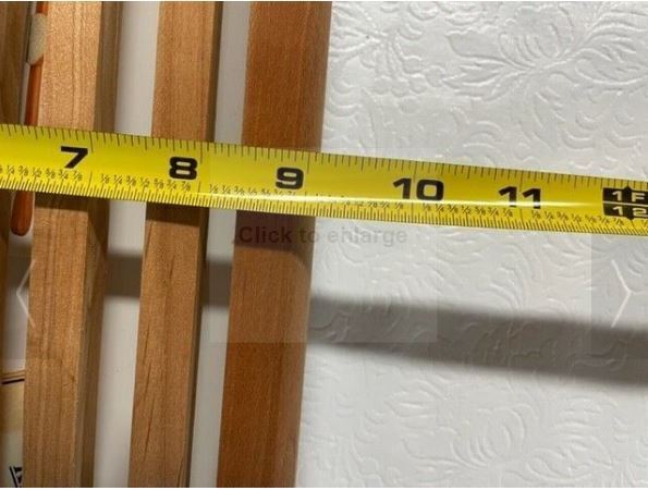 NEW- Fiddle Bow Bread Knife and Matching Wooden Cutting Board with Crumb Catcher - Fresh Stock Dated February 2026