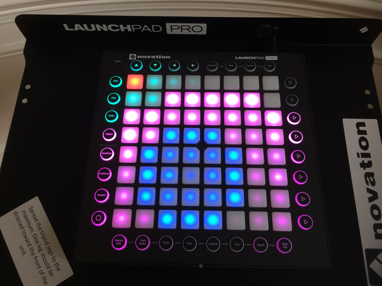 Launchpad Pro MIDI grid controller on stand, software and extra cables - Fresh Stock Dated December 2025
