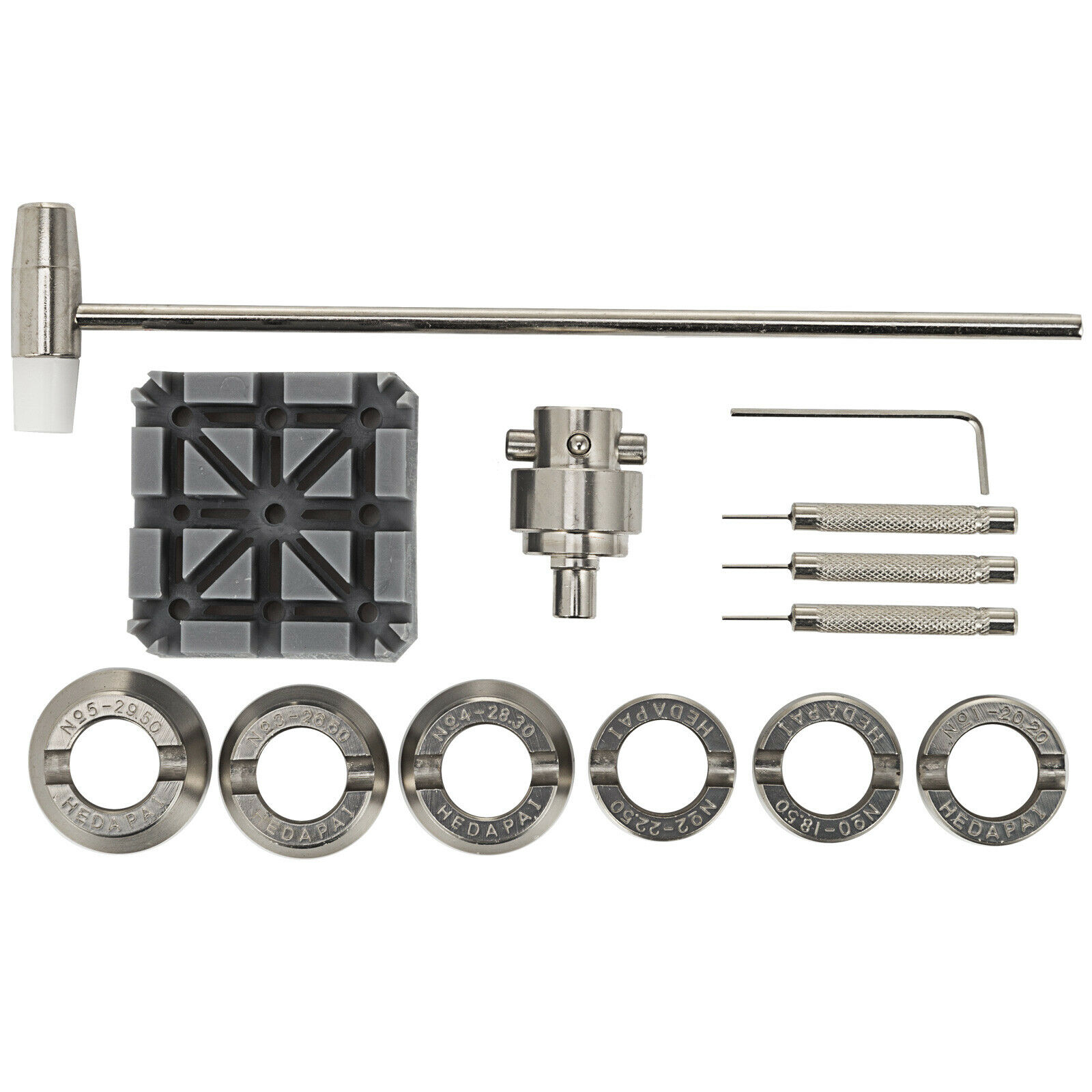 VEVOR 5700# Bench Watch Opener Case Back Remover & Accessories Watch Repair Tool - Fresh Stock Dated December 2025