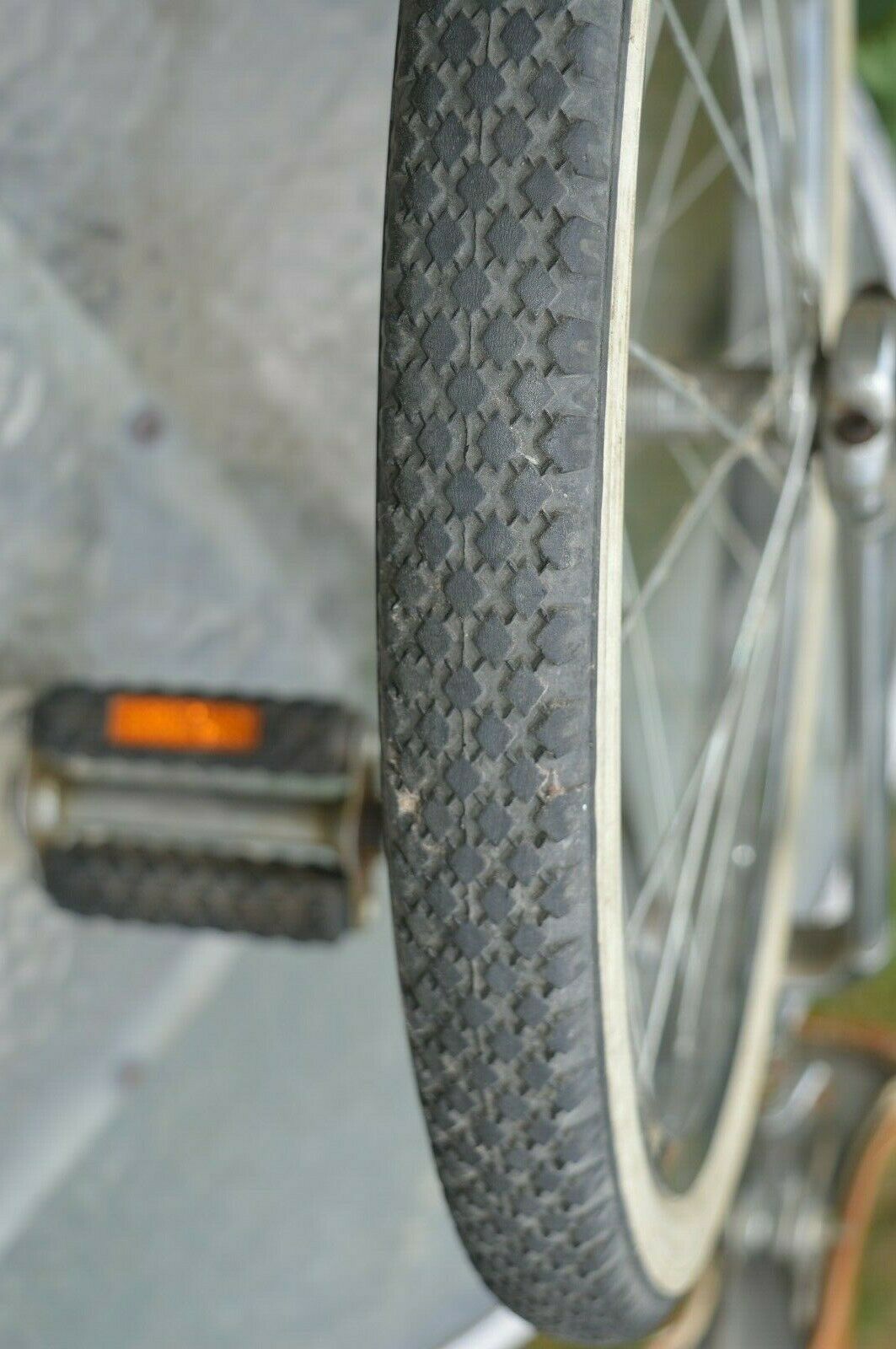 American Eagle Unicycle Bicycle Vintage 60's or 70's All original Works great - Fresh Stock Dated January 2026