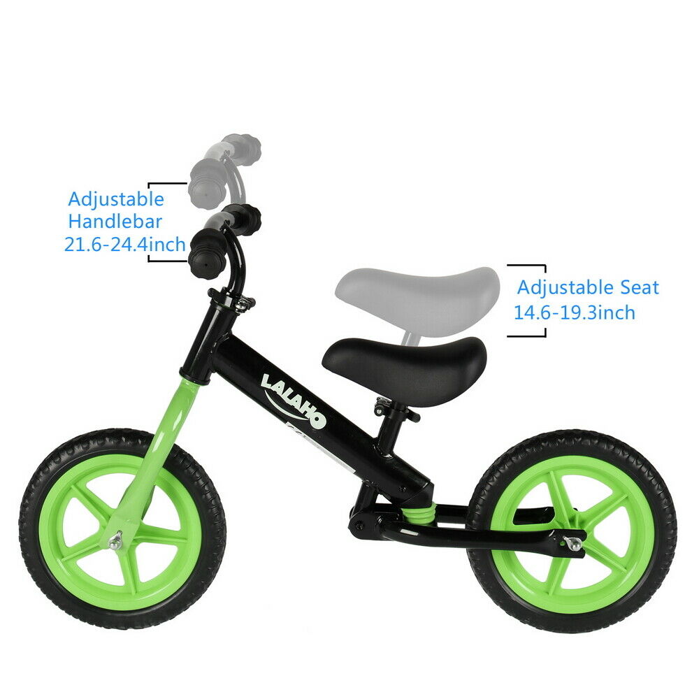 Kids Balance Bike Height Seat Training Bicycle No-Pedal Learning Ride Cycling - Fresh Stock Dated December 2025