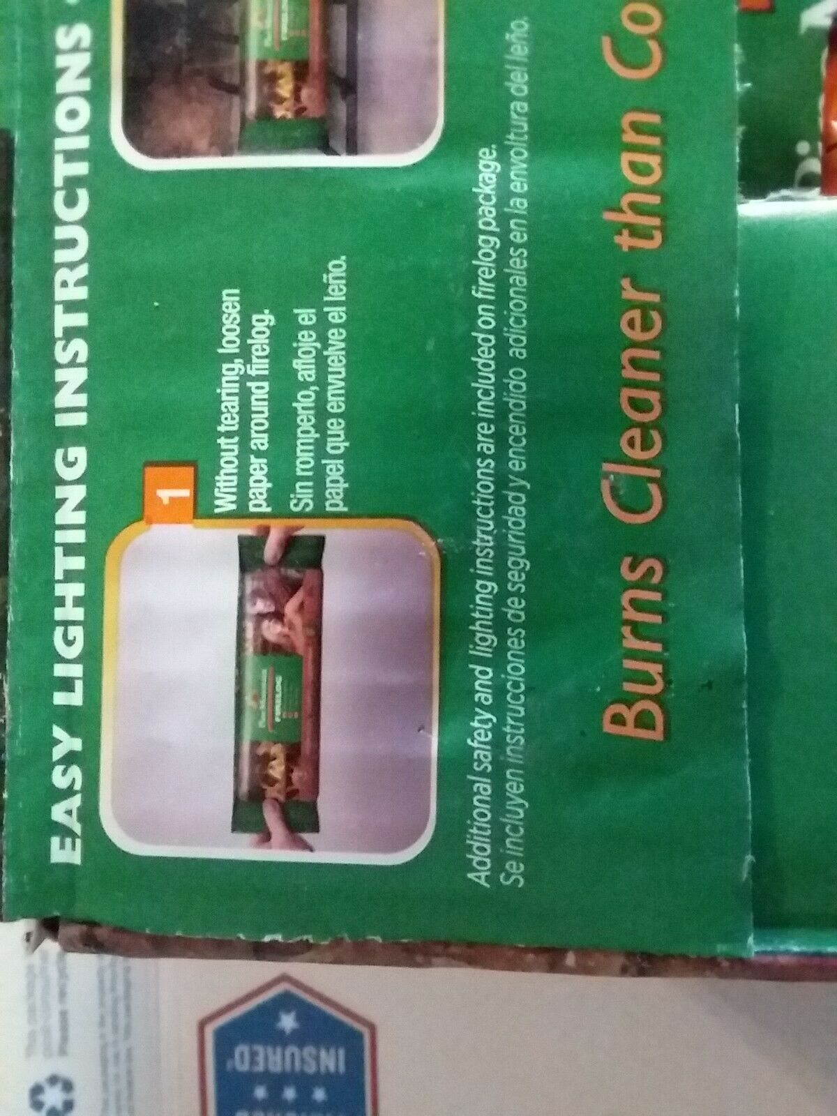 Pine Mountain Fire Logs 3 Hour Burn Time, Campfires, Fireplaces 6 PACK - Fresh Stock Dated January 2026