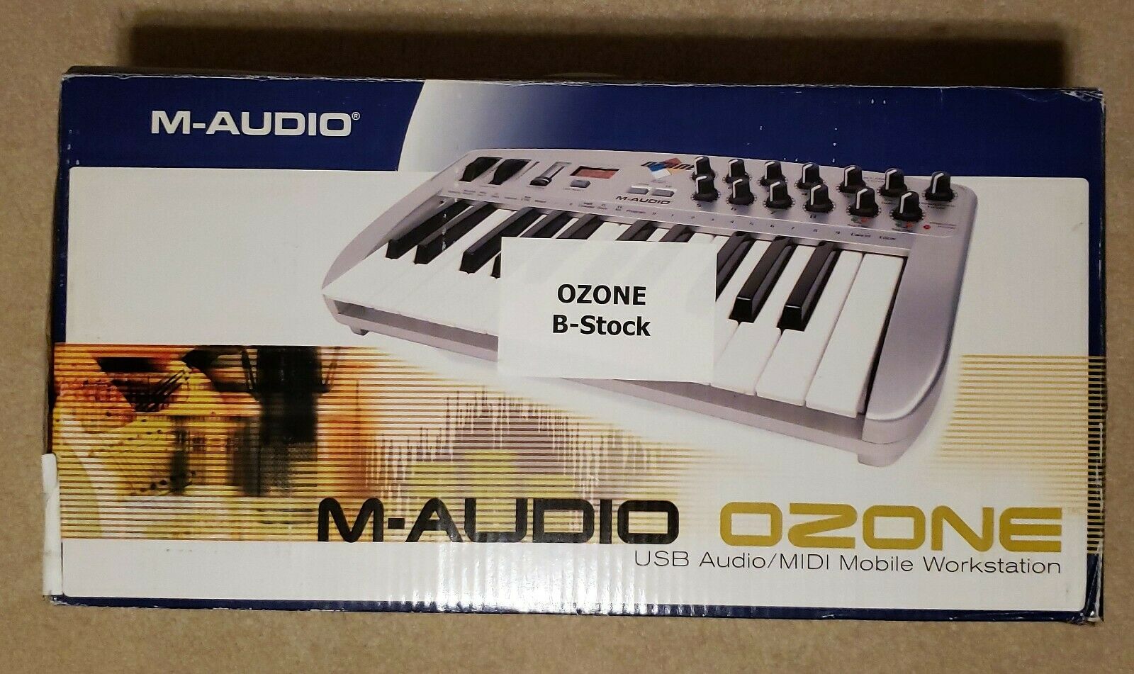 M-Audio Ozone USB Audio MIDI Mobile Workstation Keyboard - Fresh Stock Dated December 2025