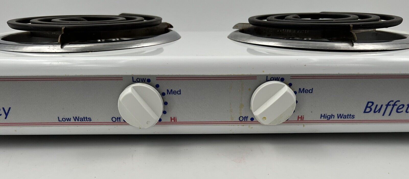 Vintage Munsey Table Top Buffet Range 650 Watts/1,000 Watts/120 Volt Model R-92 - Fresh Stock Dated February 2026