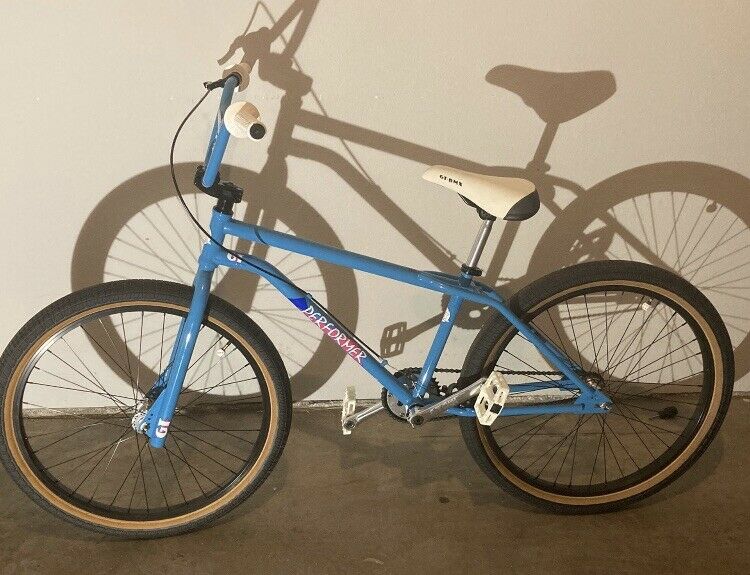 gt bmx gt performer 26 inch wheels In Great Shape Malibu Blue￼ - Fresh Stock Dated December 2025