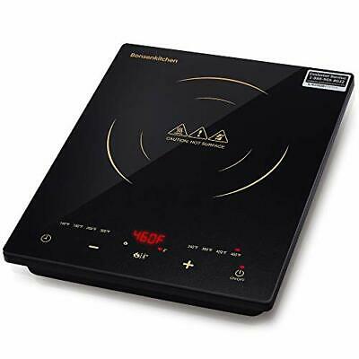 Upgrade Portable Touch Induction Cooktop with LED Screen, 1800W Countertop 8802 - Fresh Stock Dated February 2026