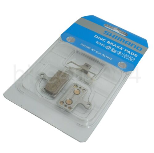 2* Shimano G04S Metal Bike Disc Brake Pad for XTR M9000,M9020/XT M8000,SLX M7000 - Fresh Stock Dated December 2025