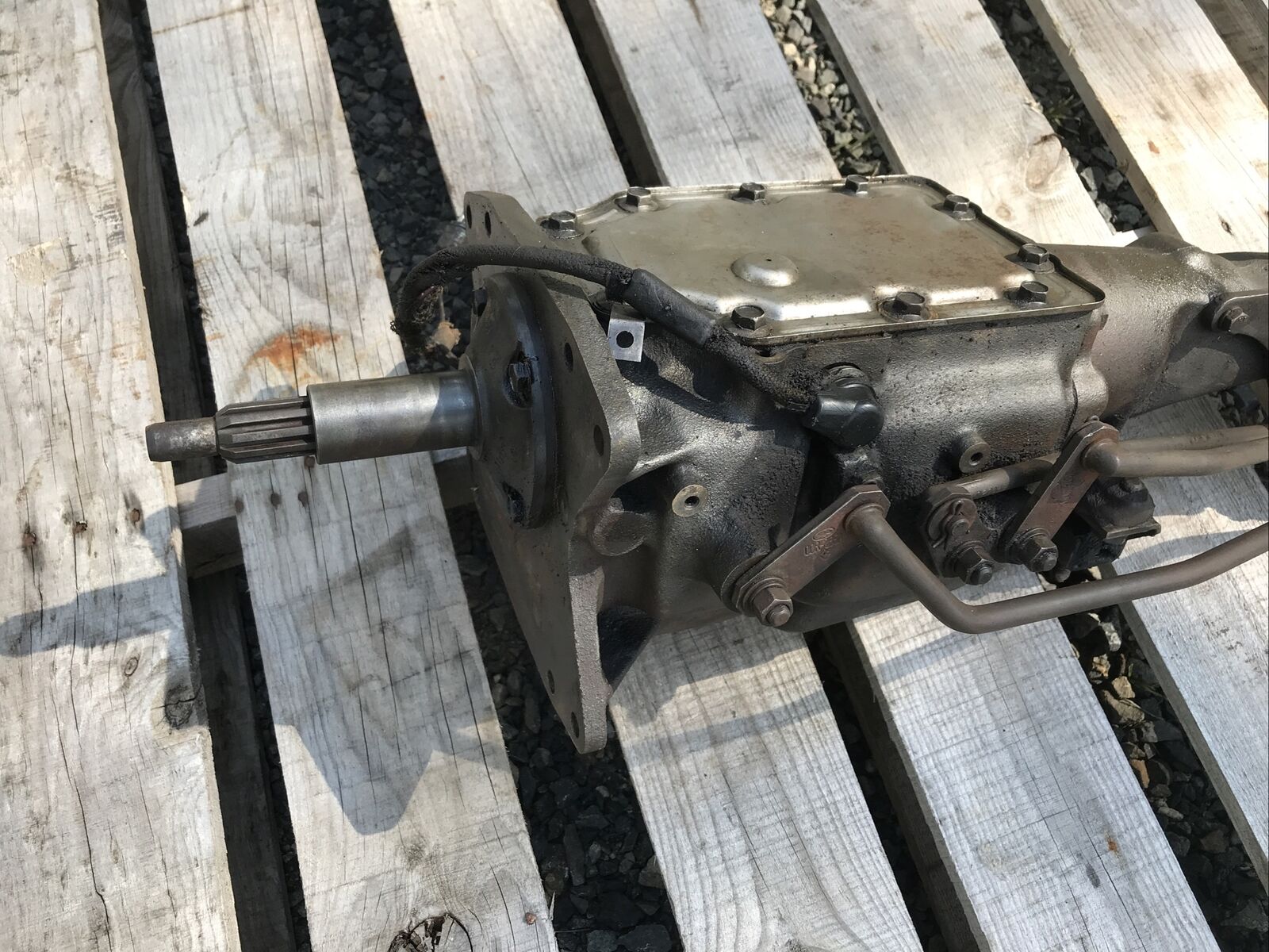 Ford 4 Speed Toploader Transmission RUG BF1 351 Wide Ratio Hurst Shifter - Fresh Stock Dated December 2025