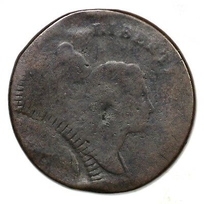 1797 C-3a R-3 Liberty Cap Half Cent Coin 1/2c - Fresh Stock Dated December 2025