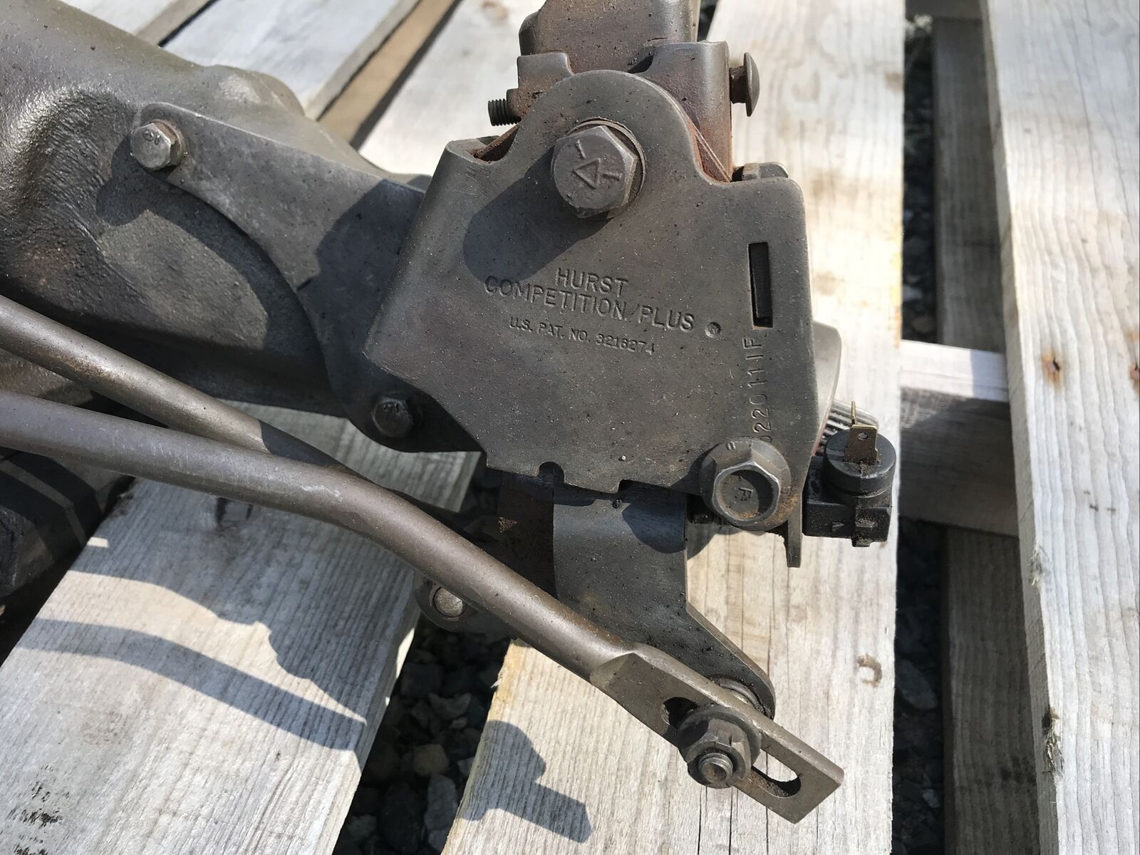 Ford 4 Speed Toploader Transmission RUG BF1 351 Wide Ratio Hurst Shifter - Fresh Stock Dated December 2025