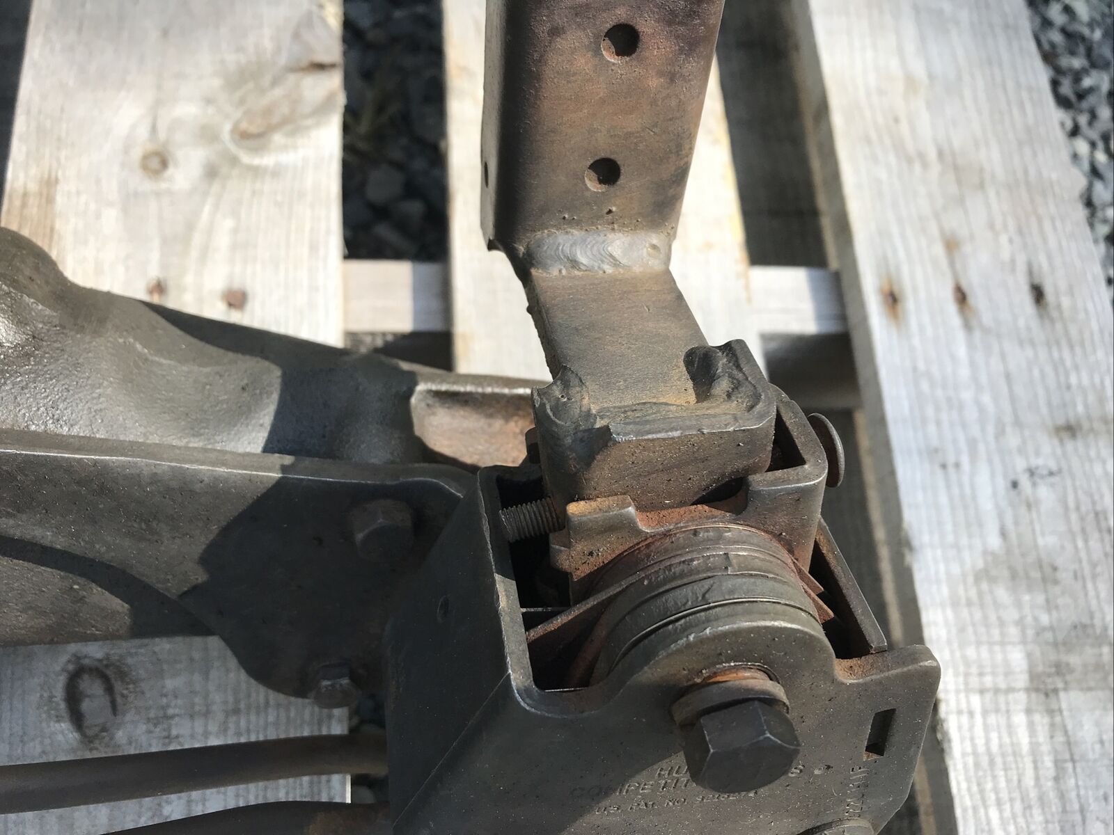 Ford 4 Speed Toploader Transmission RUG BF1 351 Wide Ratio Hurst Shifter - Fresh Stock Dated December 2025