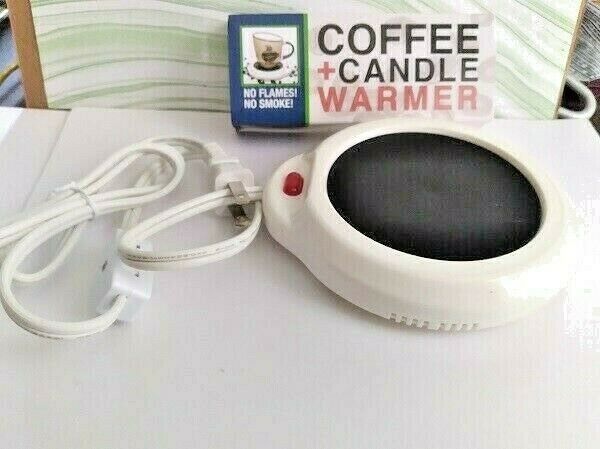 Lexi Home Desktop Coffee Tea Mug Candle Warmer - Fresh Stock Dated February 2026