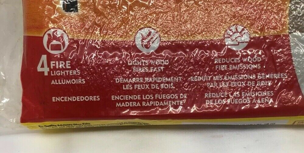 2 Duraflame Quick Start 4 Pack Fast Firelighter Fireplace Pit Wood Light Starter - Fresh Stock Dated January 2026