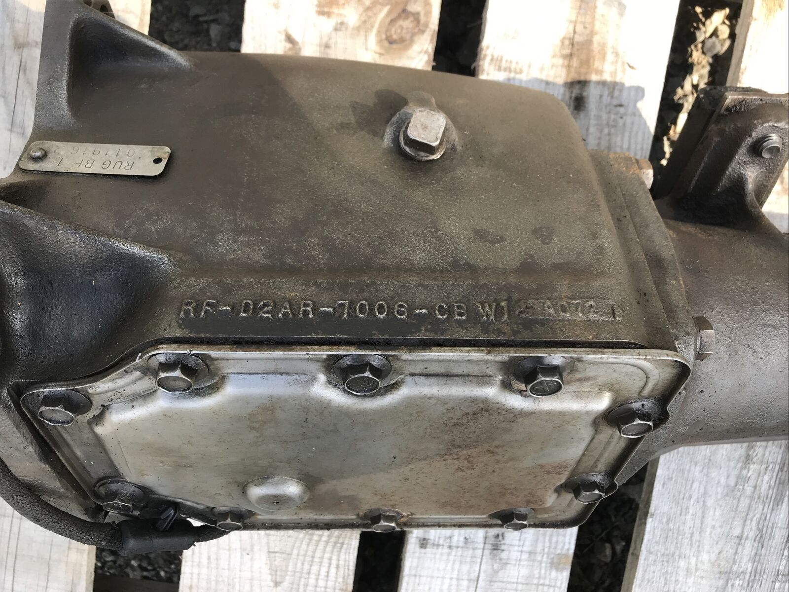 Ford 4 Speed Toploader Transmission RUG BF1 351 Wide Ratio Hurst Shifter - Fresh Stock Dated December 2025