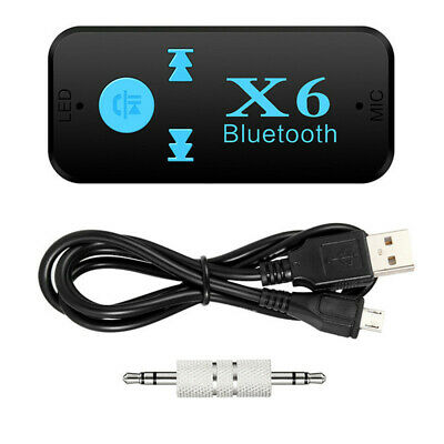 Car handsfree kit USB Receiver Bluetooth Audio 3.5mm Jack AUX TF Card Reader - Fresh Stock Dated December 2025