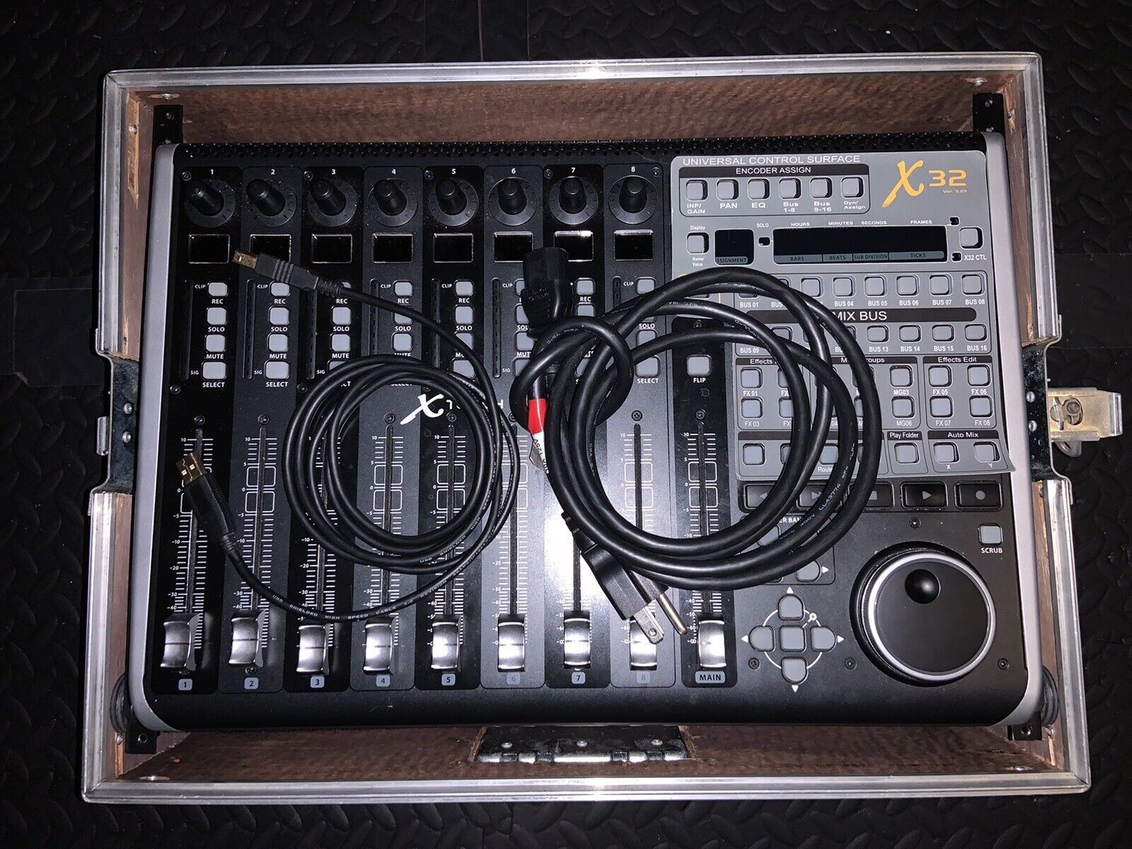 Behringer X-TOUCH Universal Control Surface With Flight Case. - Fresh Stock Dated December 2025