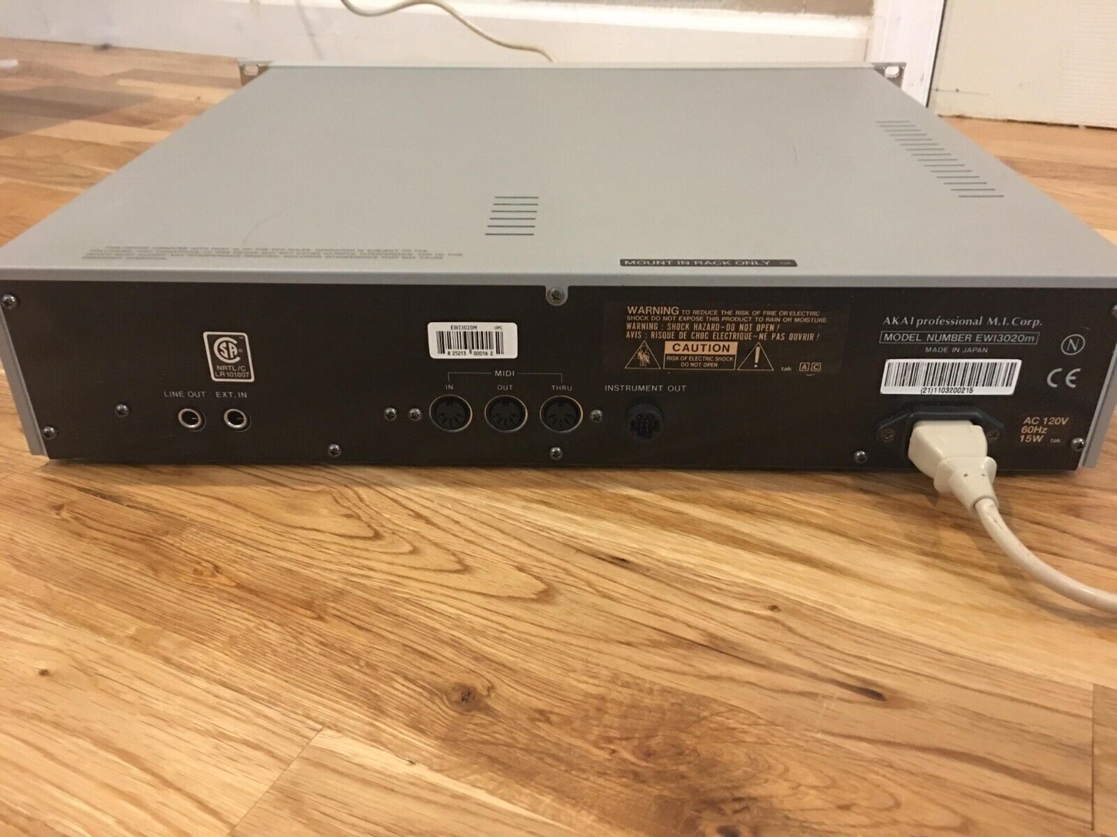 Akai 3020m EWI module and controller - located in US - Fresh Stock Dated December 2025