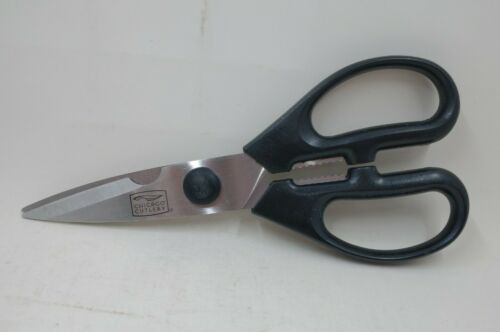 Chicago Cutlery Essentials 13 Piece Black Handle Knife Set W/ Wood Block - Fresh Stock Dated January 2026