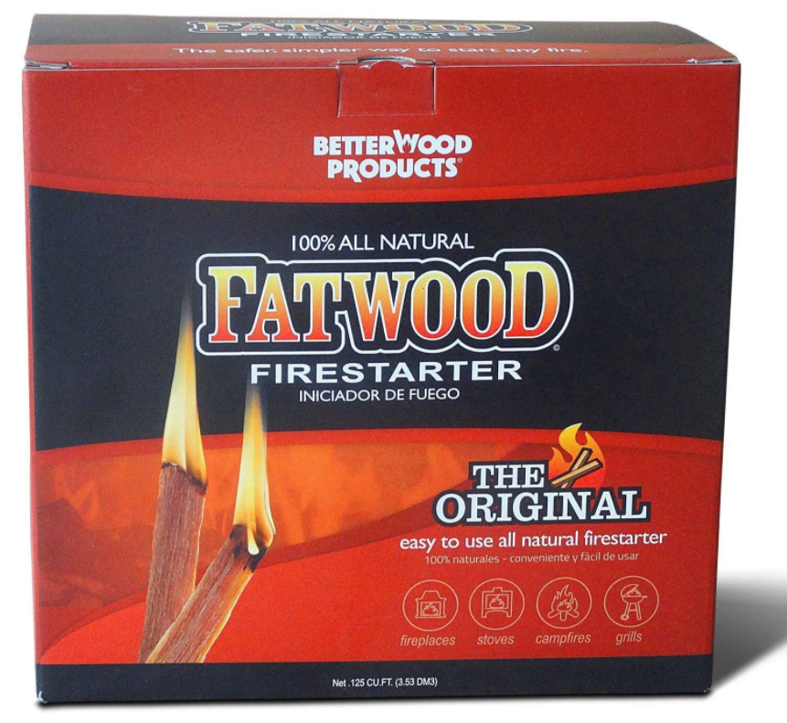 Products Fatwood Firestarter Box, 10-Pounds - 093010 - 100 percent all-natural - Fresh Stock Dated December 2025