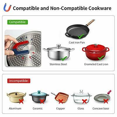 Upgrade Portable Touch Induction Cooktop with LED Screen, 1800W Countertop 8802 - Fresh Stock Dated February 2026