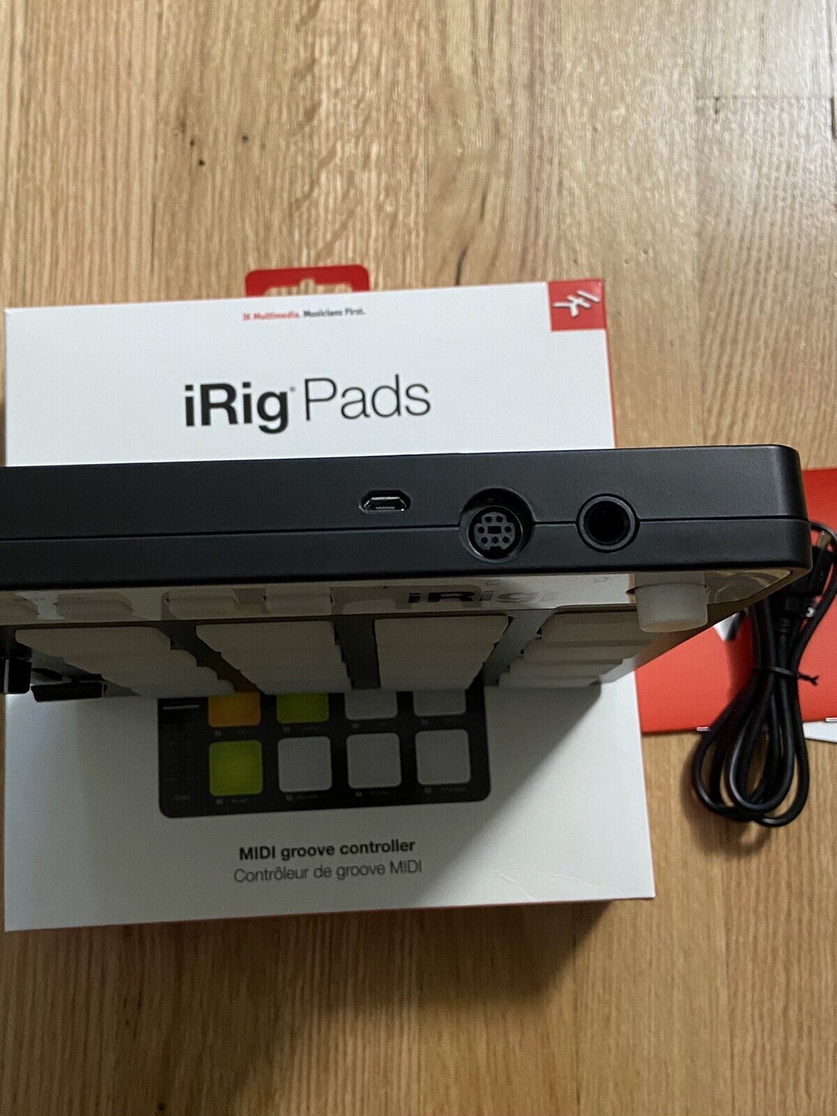iRig Pads Pad-style MIDI Groove Controller for iPhone, iPad, iPod touch Mac & PC - Fresh Stock Dated December 2025