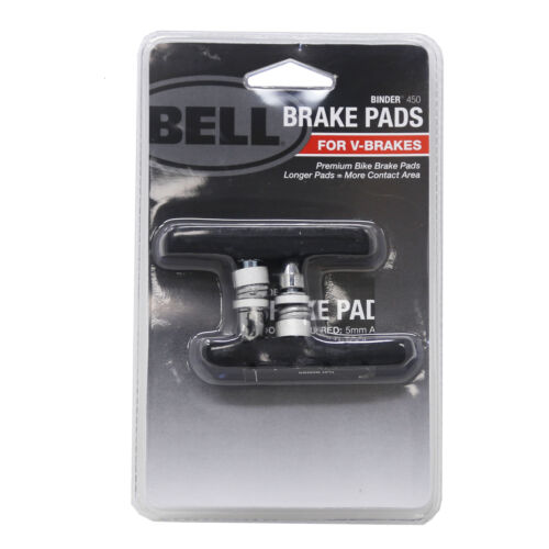 Bell Sports Binder 450 Replacement Bicycle V-Brake Pads, Black Brand New!!! - Fresh Stock Dated December 2025