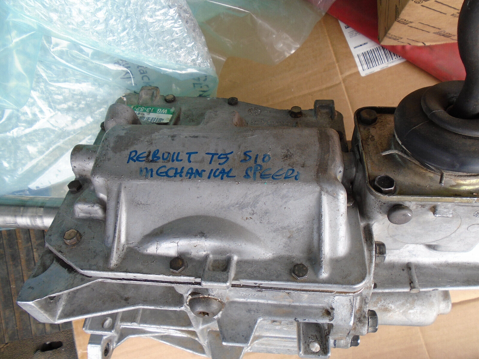 Rebuilt Chevrolet S10 T5 5 Speed Transmission Mechanical Speedo Flat Head - Fresh Stock Dated December 2025