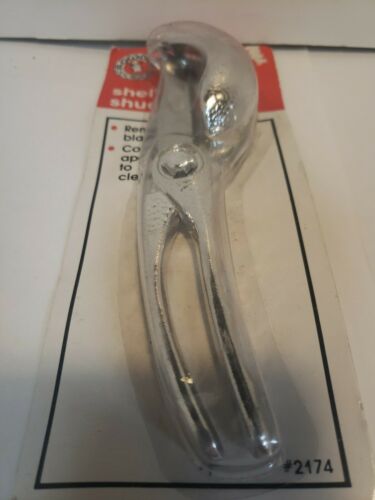 Oyster Shell Shucker Tool   Clam  Vintage Italy Rowoco Homecraft Handheld 2 Pc - Fresh Stock Dated January 2026
