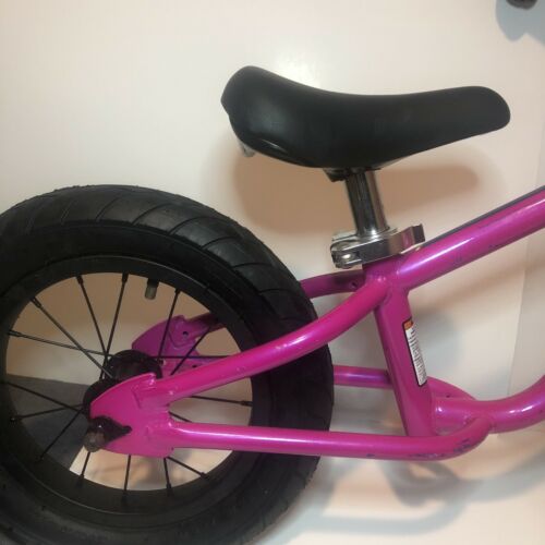 Kids Shuffle Gt GT Bicycle Balance Bike Adjustable Seat Pink Blue Yellow - Fresh Stock Dated December 2025