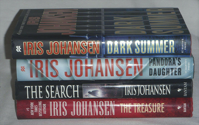 pick one - Iris Johansen - hardcover books - HC DJ firewood - Fresh Stock Dated January 2026