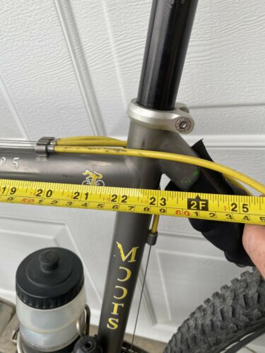 Moots Titanium Ti YBB Mid-1990’s Complete Bike All Original - Fresh Stock Dated December 2025