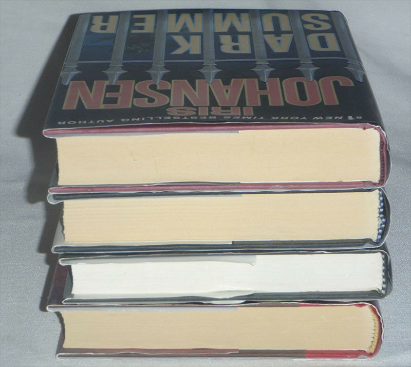 pick one - Iris Johansen - hardcover books - HC DJ firewood - Fresh Stock Dated January 2026