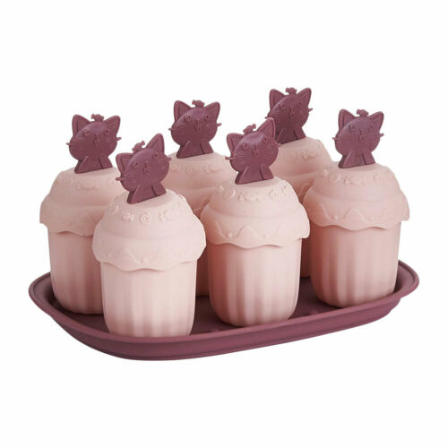 4PCS/6PCS DIY Ice Cream Mold for Ice Cube Popsicle Homemade Ice Box Kitchen Tool - Fresh Stock Dated February 2026