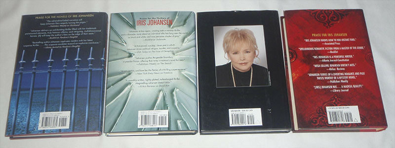 pick one - Iris Johansen - hardcover books - HC DJ firewood - Fresh Stock Dated January 2026