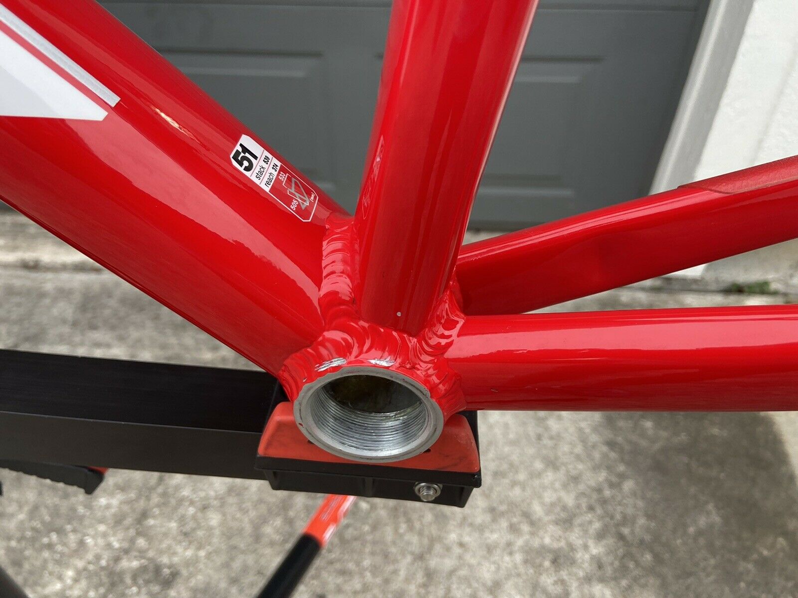 BMC Teammachine ALR01 Road Bike Frameset 51cm Red Alloy - Fresh Stock Dated December 2025