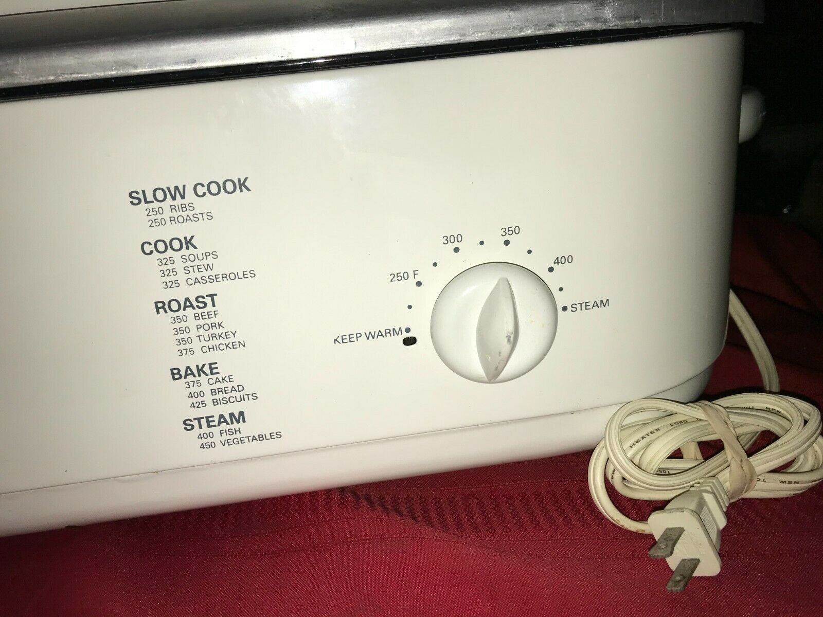 KENMORE 18 qt Hot Plates 3 Pan Buffet Server KRT18BUF Turkey Slow Roaster Steam - Fresh Stock Dated February 2026