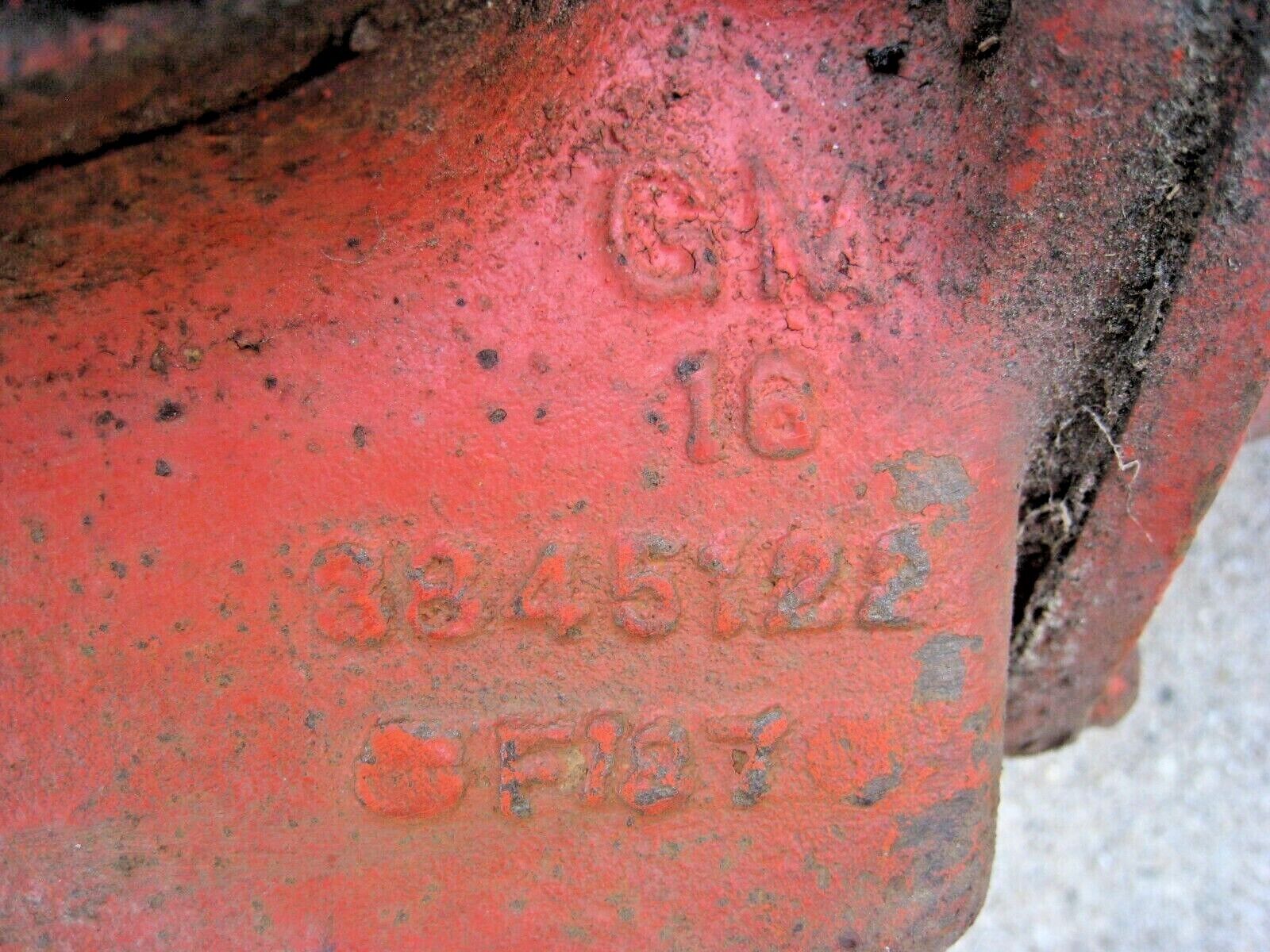 1957 Chevrolet Passenger Car Saginaw 3-Speed Transmission Assembly OEM GM Parts - Fresh Stock Dated December 2025