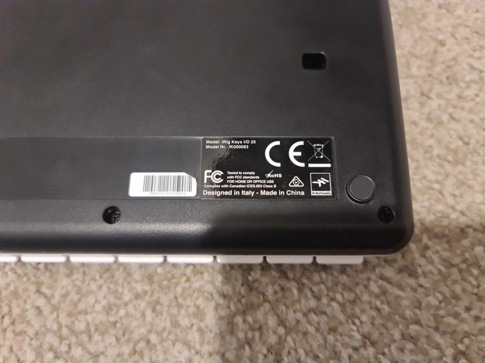 IK Multimedia iRig Keys I/O 25 Keyboard - Fresh Stock Dated December 2025