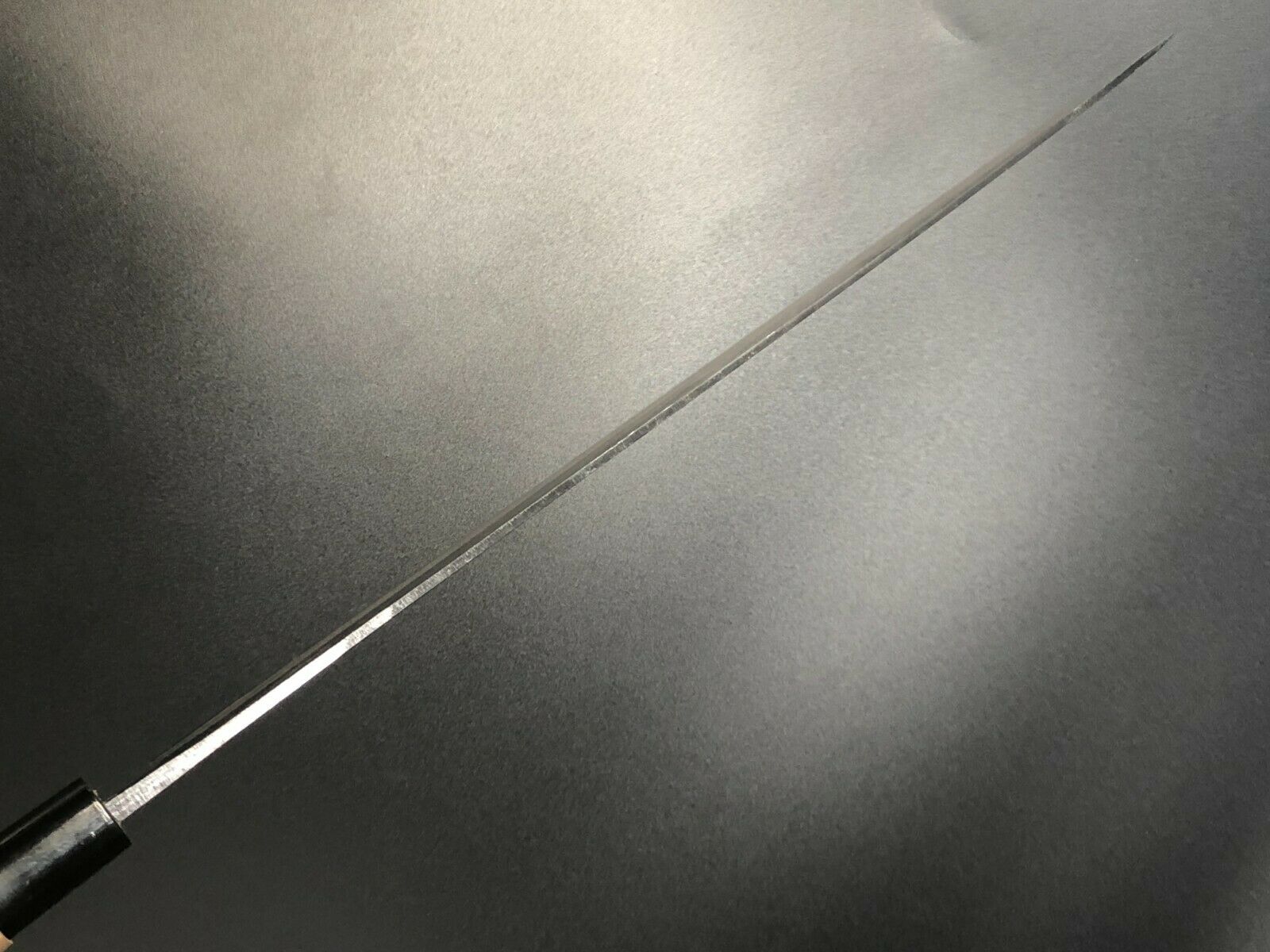 Japanese Kurouchi Forged Sujihiki Knife Slicer 300mm(11.8in) Blue#2 Double-Bevel - Fresh Stock Dated January 2026